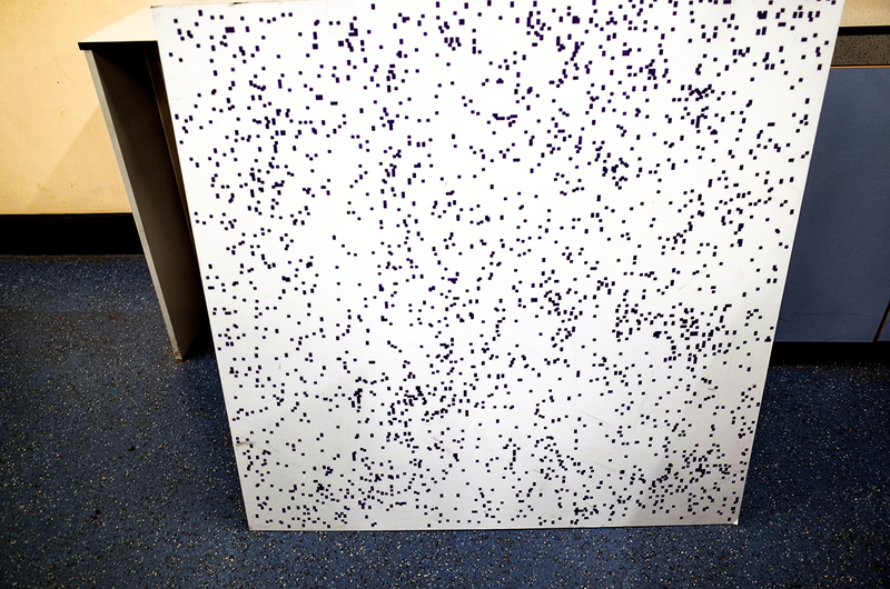 Another demo made by Becky Parker’s students. This one represents the location of galaxies. Photo: Ryan F. Mandelbaum/Gizmodo